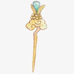 日韩古代发簪图片欣赏视频,传统饰品的历史韵味与艺术魅力